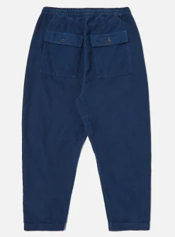 Cheap Braga Pant In Indigo Corduroy Men Trousers.