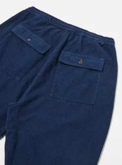 Cheap Braga Pant In Indigo Corduroy Men Trousers.
