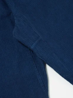 Cheap Braga Pant In Indigo Corduroy Men Trousers.
