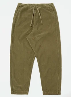 Store Braga Pant In Olive 6 Wale Corduroy Men Trousers.