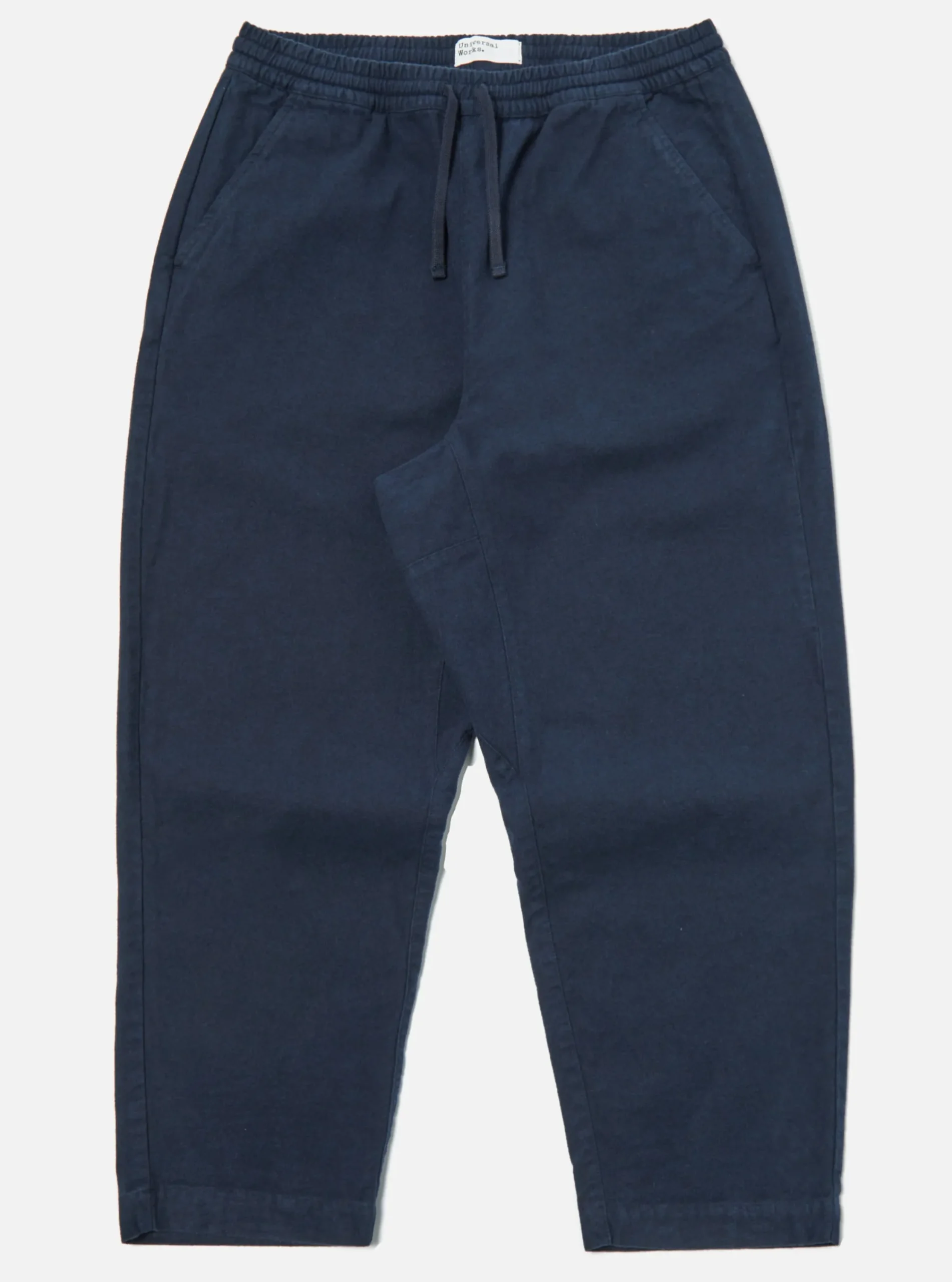Fashion Braga Pant In Navy Nebraska Cotton Men Suiting.