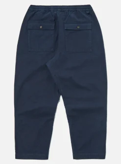 Fashion Braga Pant In Navy Nebraska Cotton Men Suiting.