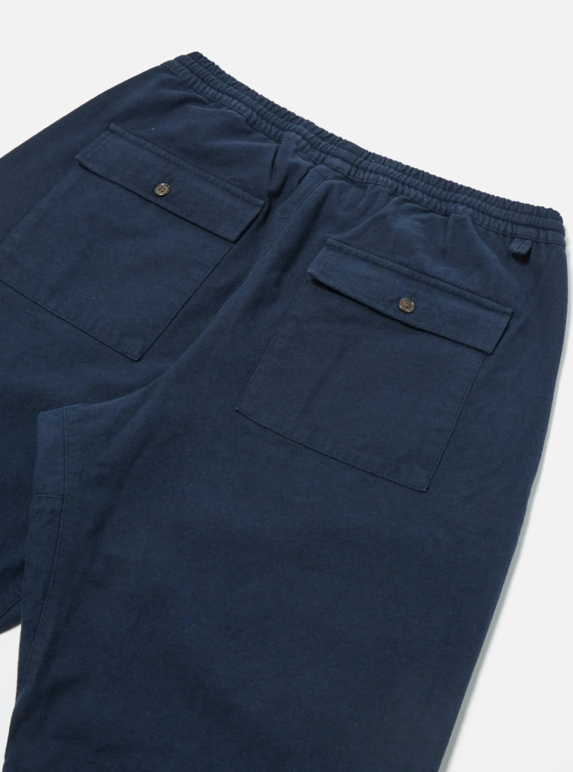 Fashion Braga Pant In Navy Nebraska Cotton Men Suiting.