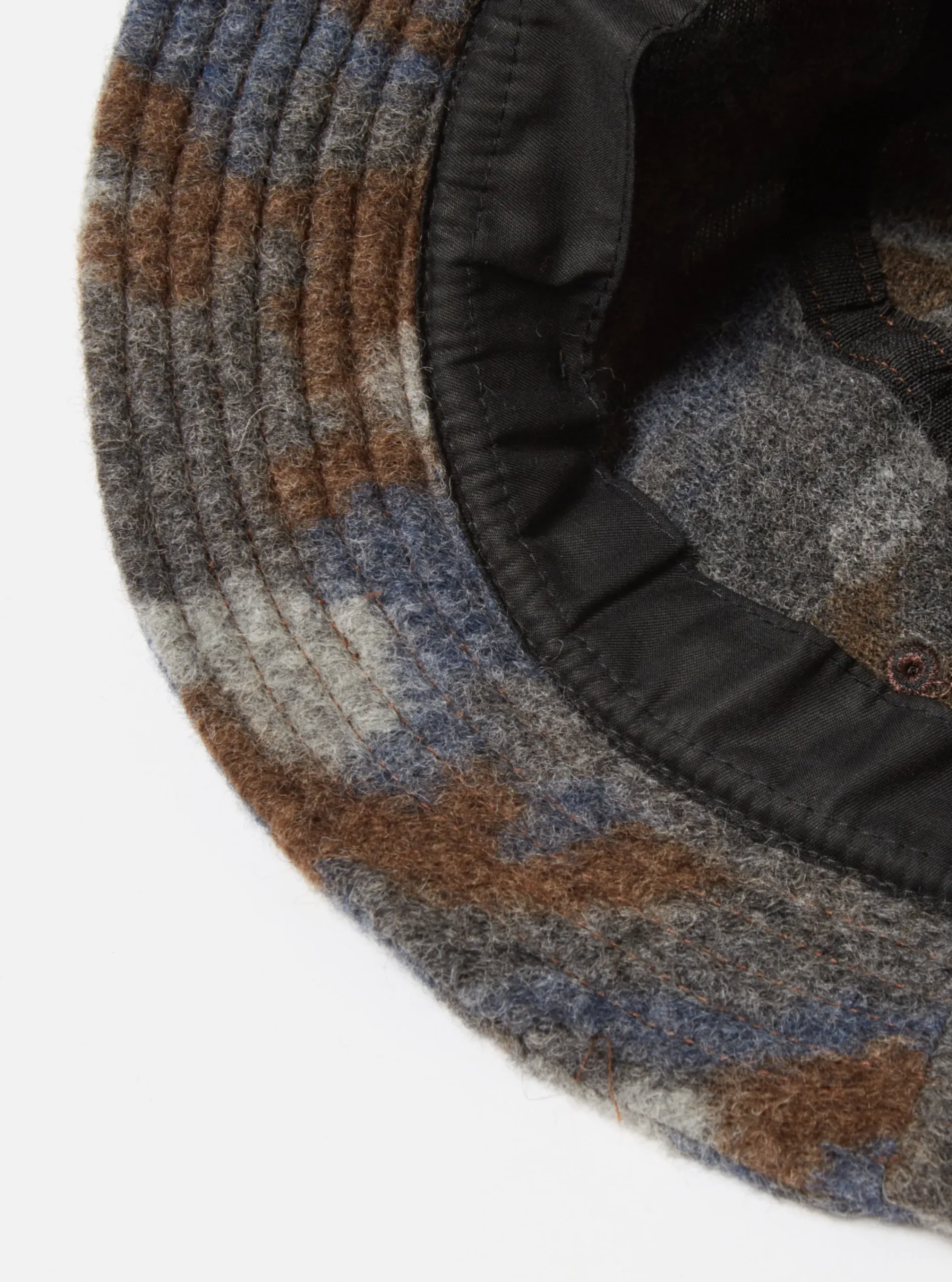 Flash Sale Bucket Hat In Grey Dwight Wool Fleece Men Accessories.