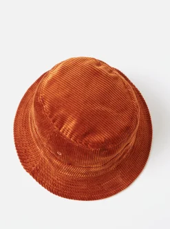 Flash Sale Bucket Hat In Rust Brisbane Cord Men Accessories.