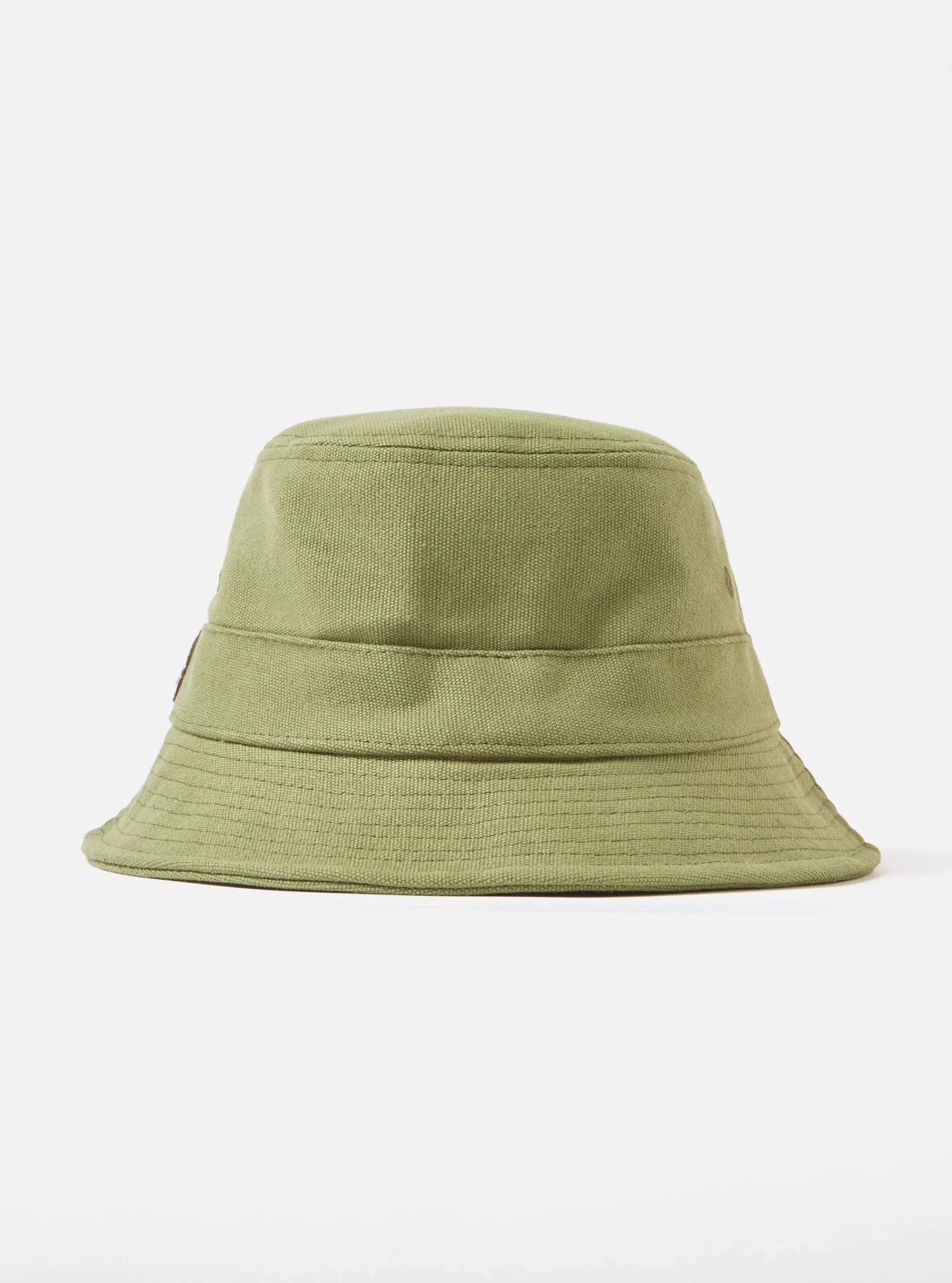 Discount Bucket Hat In Green Canvas Men Accessories.