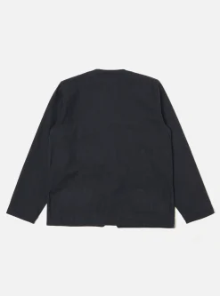 Clearance Cabin Jacket In Navy Kyo Cotton Men Jackets.