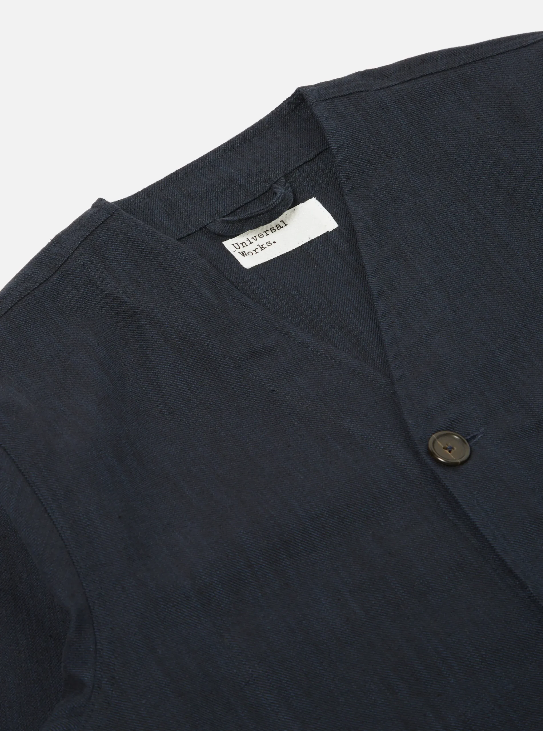 Clearance Cabin Jacket In Navy Kyo Cotton Men Jackets.