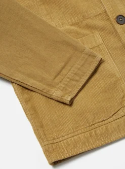 Outlet Cabin Jacket In Sand Corduroy/Soft Twill Men Jackets.