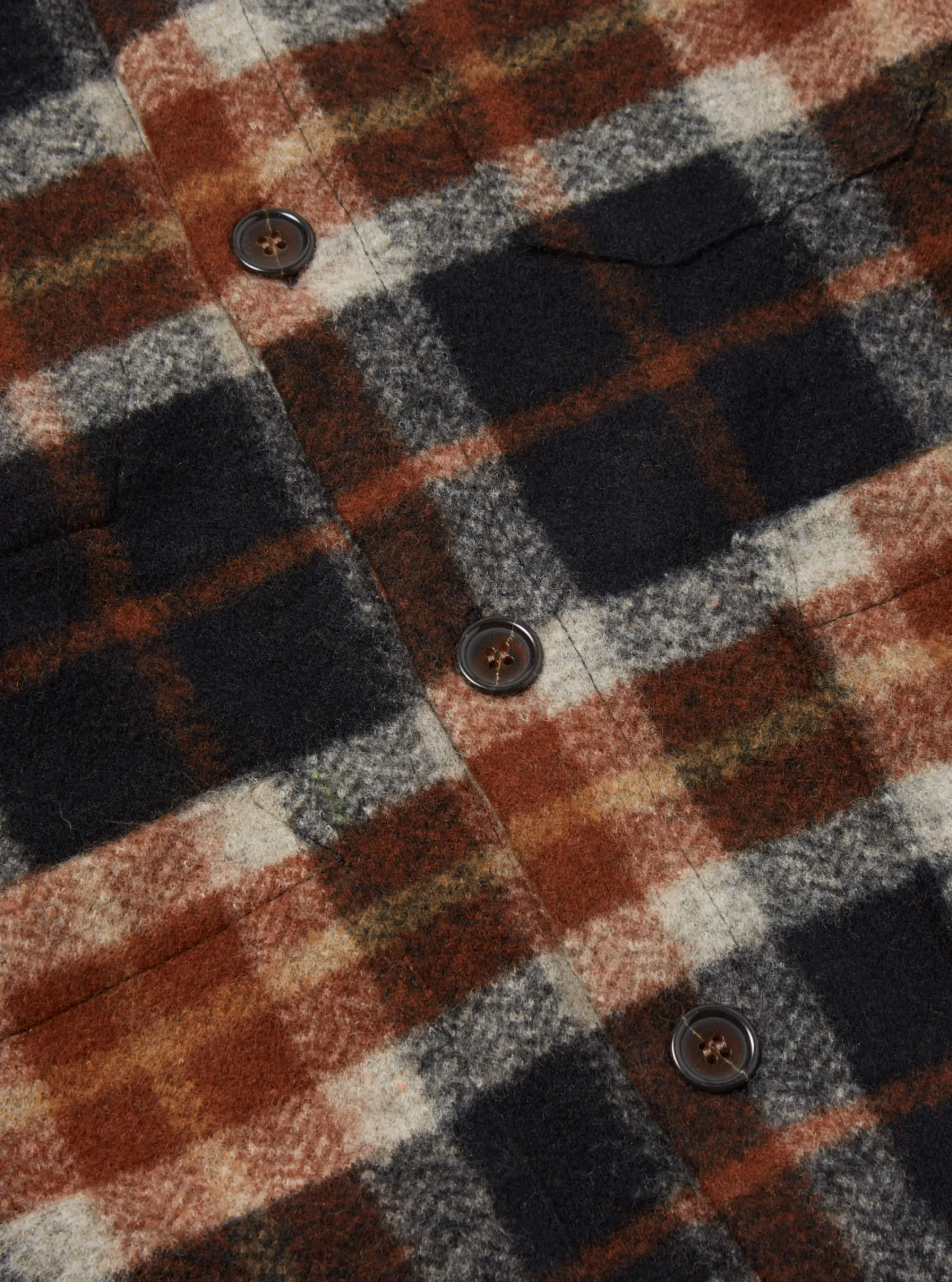 Online Cardigan In Brown British Check Fleece Men Fleece.