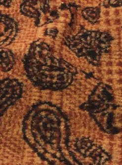 Online Cardigan In Cinnamon Paisley Check Fleece Men Fleece.