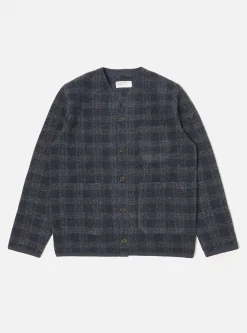 Cheap Cardigan In Navy Swarm Fleece Men Fleece.