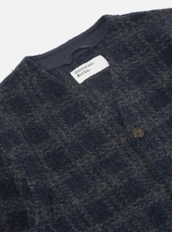 Cheap Cardigan In Navy Swarm Fleece Men Fleece.