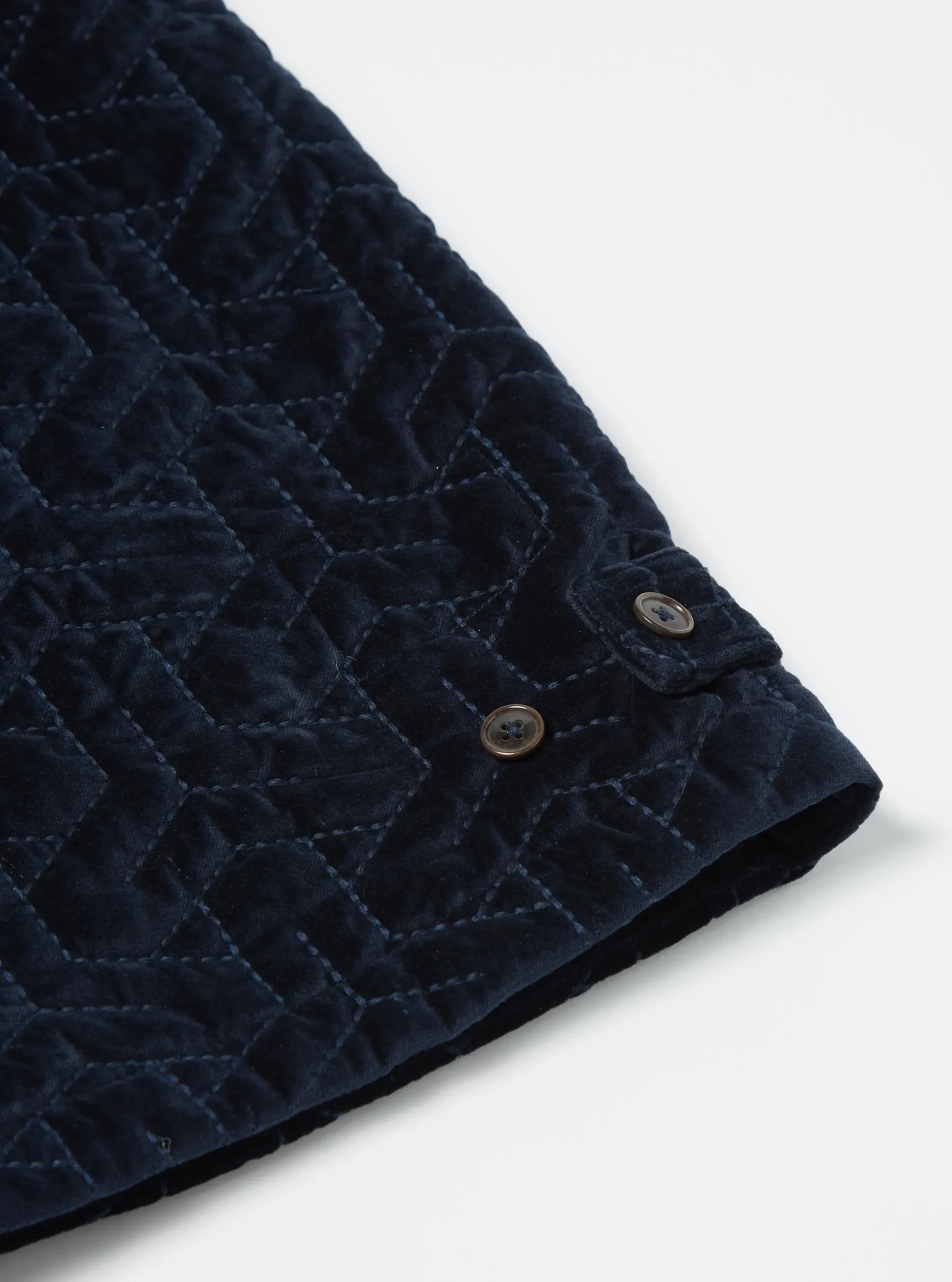 Sale Carlton Gilet In Midnight Velveteen Men Waistcoats & Gilets.