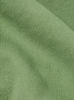 Clearance Classic Crew Sweatshirt In Green Dry Handle Brushback Men Tees & Sweats.