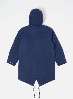 Best Cold Weather Parka In Navy Scottish Wax Cotton Men Coats & Outerwear.