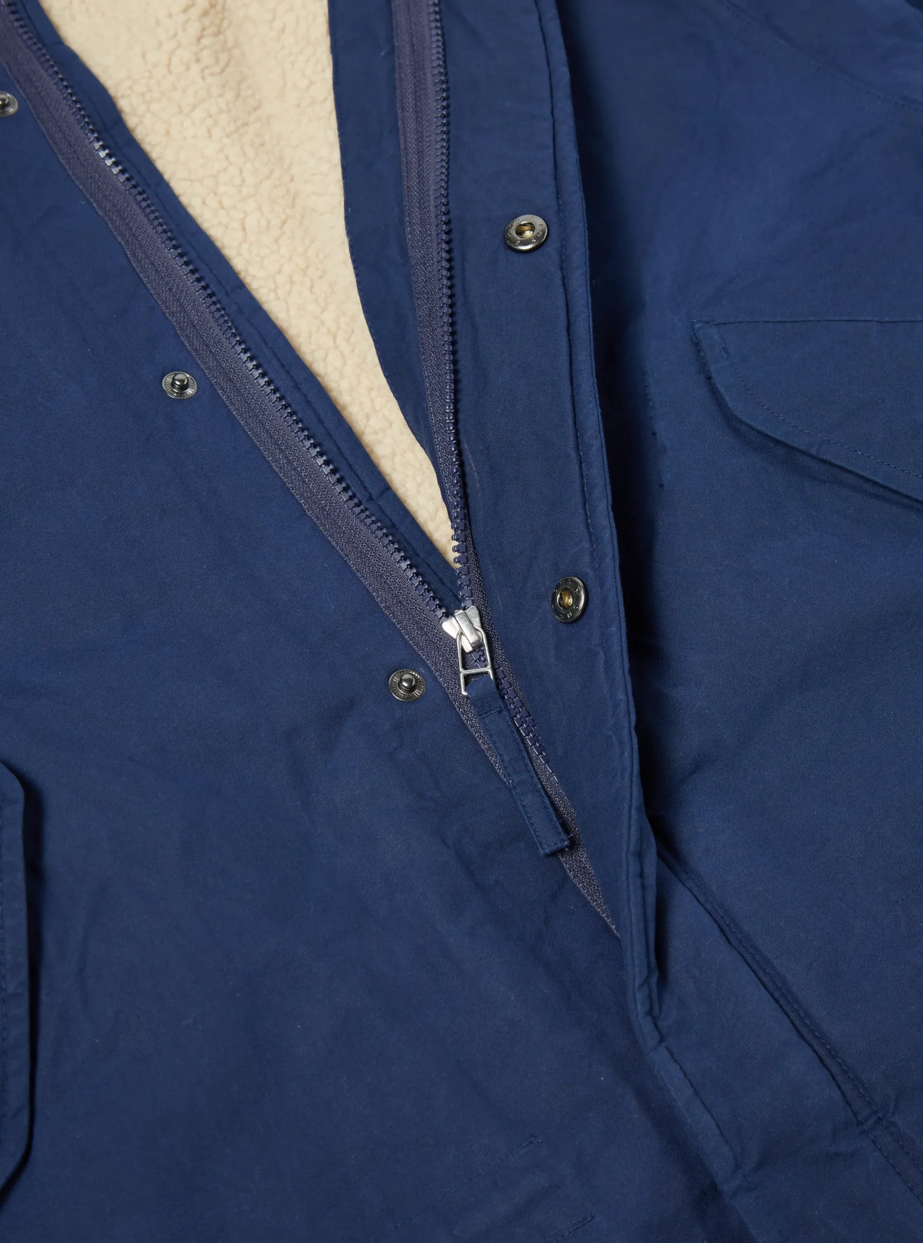 Best Cold Weather Parka In Navy Scottish Wax Cotton Men Coats & Outerwear.