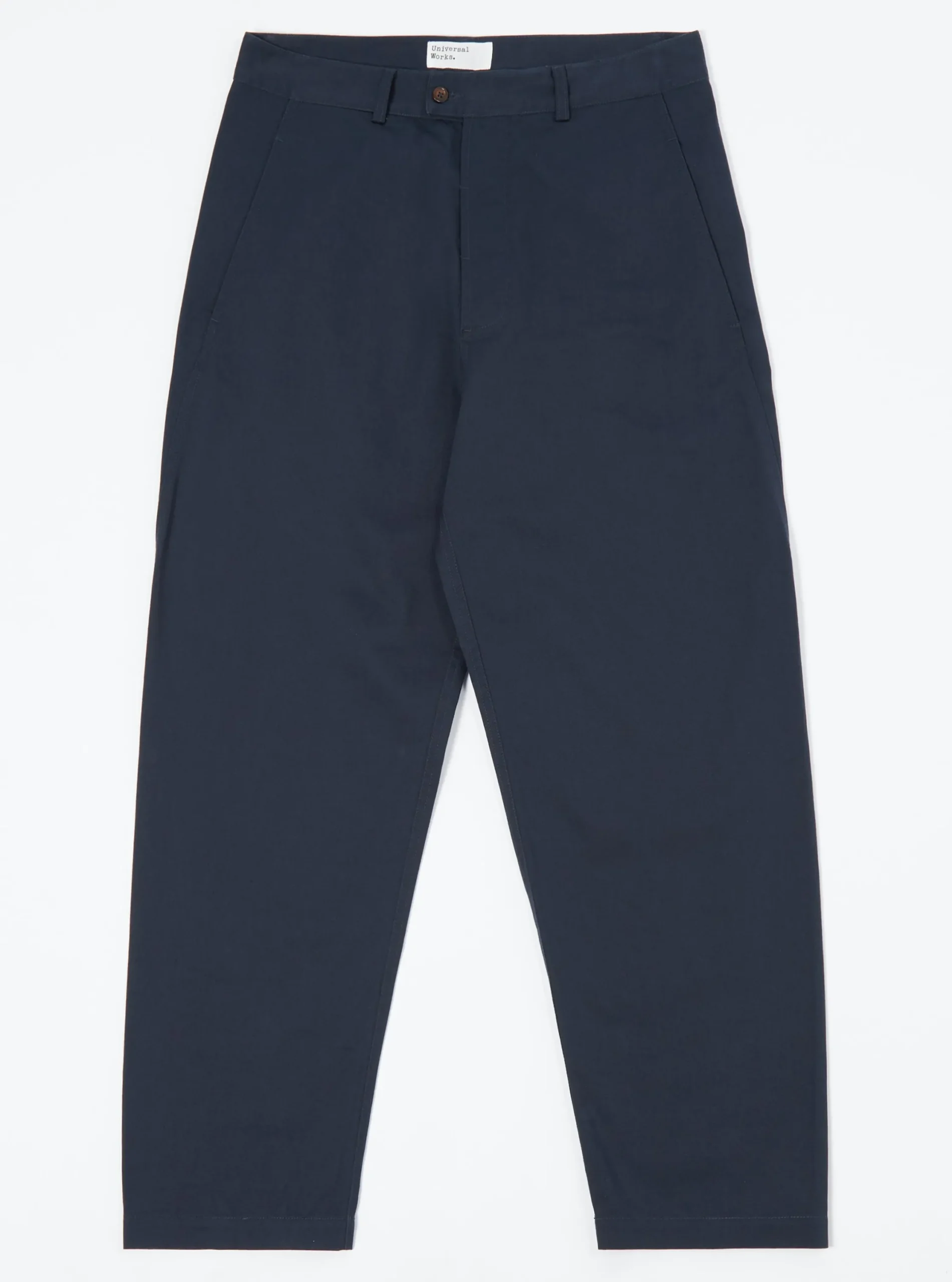 Hot Curved Pant In Navy Twill Men Suiting.