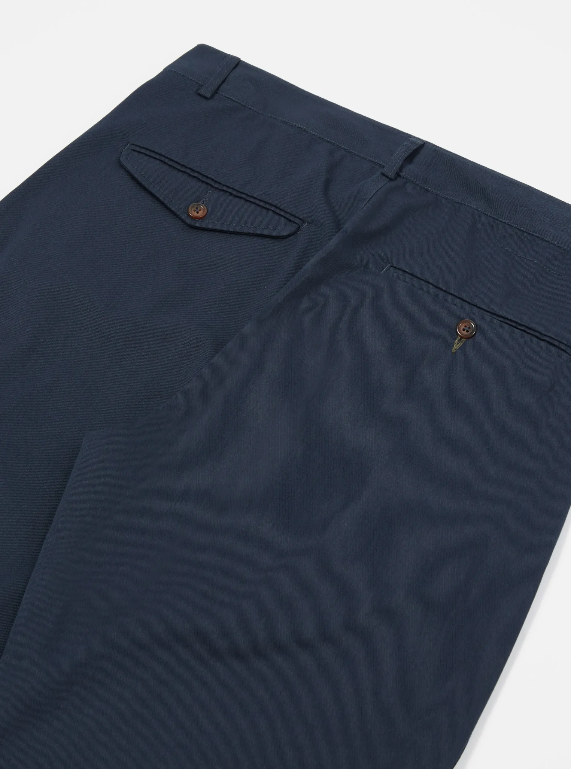 Hot Curved Pant In Navy Twill Men Suiting.