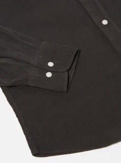 Cheap Daybrook Shirt In Licorice Super Fine Cord Men Overshirts.