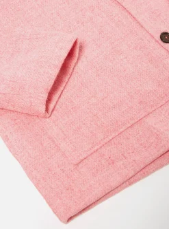Store Easy Over Jacket In Pink Harris Tweed Men Jackets.