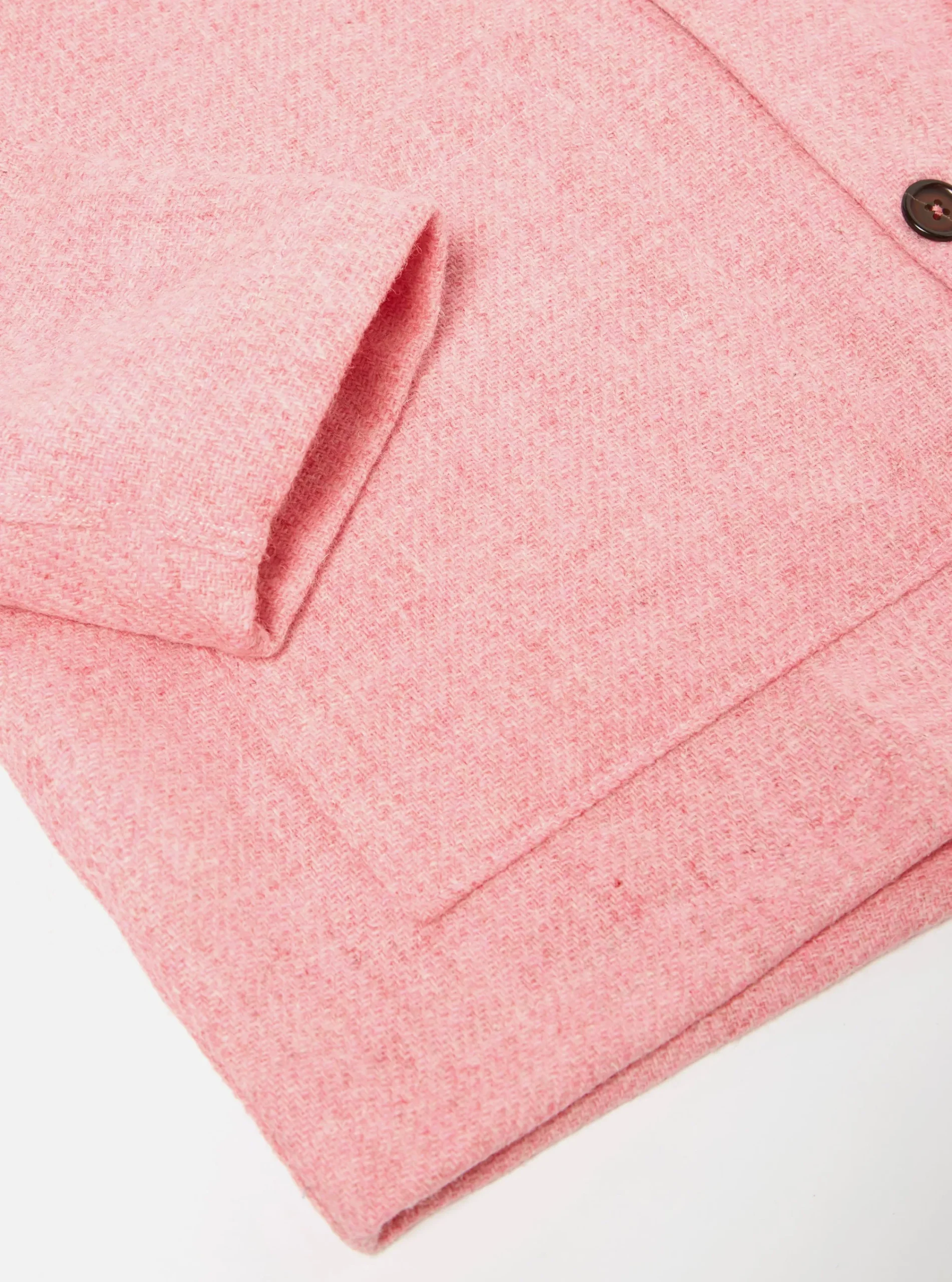 Store Easy Over Jacket In Pink Harris Tweed Men Jackets.