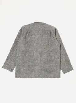 Best Sale Easy Over Jacket In Grey Harris Tweed Men Jackets.