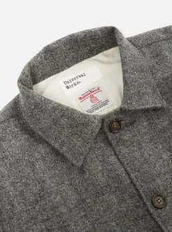 Best Sale Easy Over Jacket In Grey Harris Tweed Men Jackets.