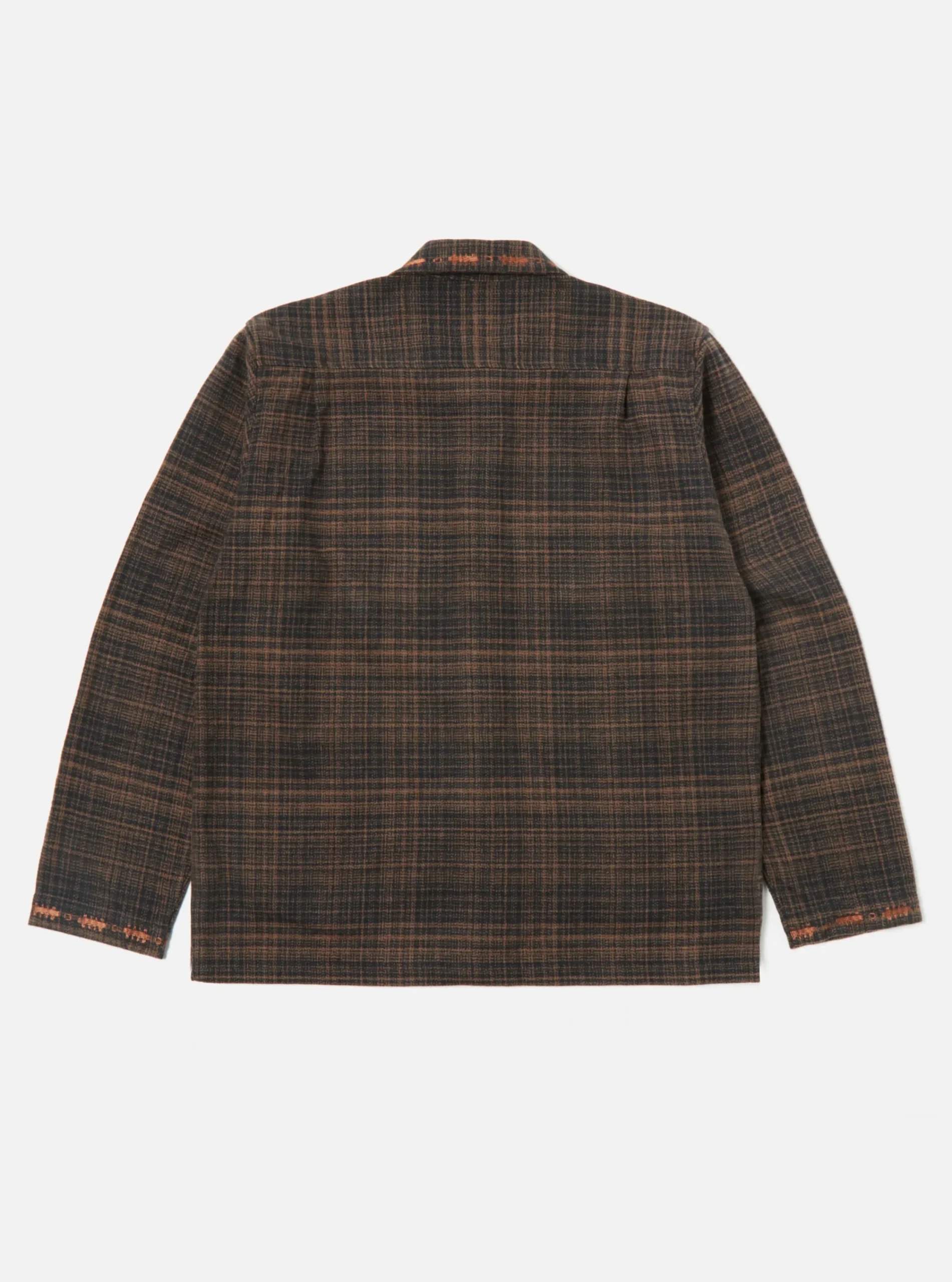 Shop Easy Overshirt In Black/Brown Livingston Cotton Men Overshirts.