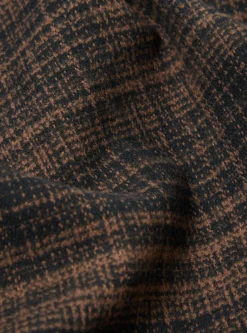 Shop Easy Overshirt In Black/Brown Livingston Cotton Men Overshirts.