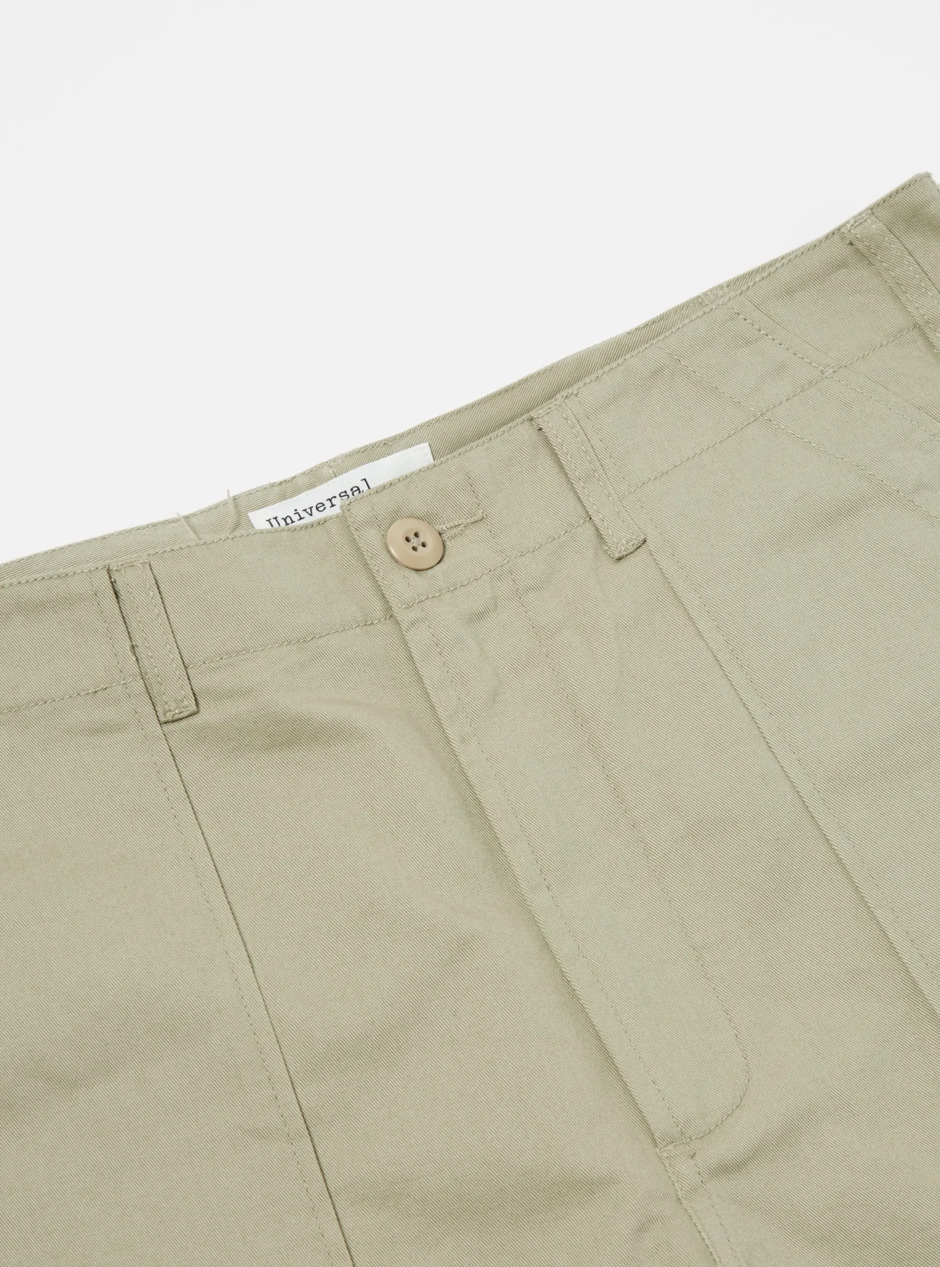 Fashion Fatigue Pant In Stone Twill Men Trousers.