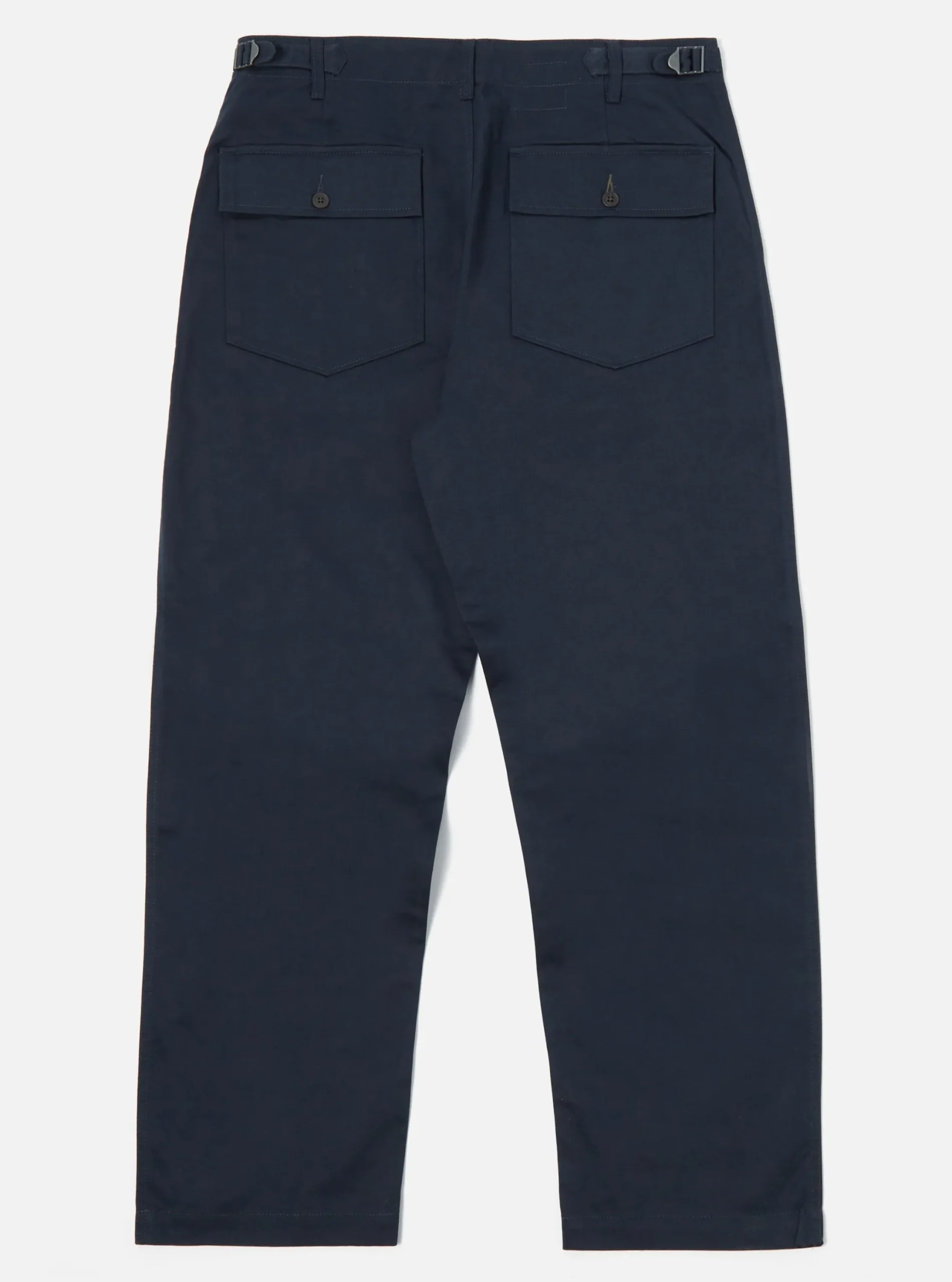 Fashion Fatigue Pant In Navy Twill Men Trousers.