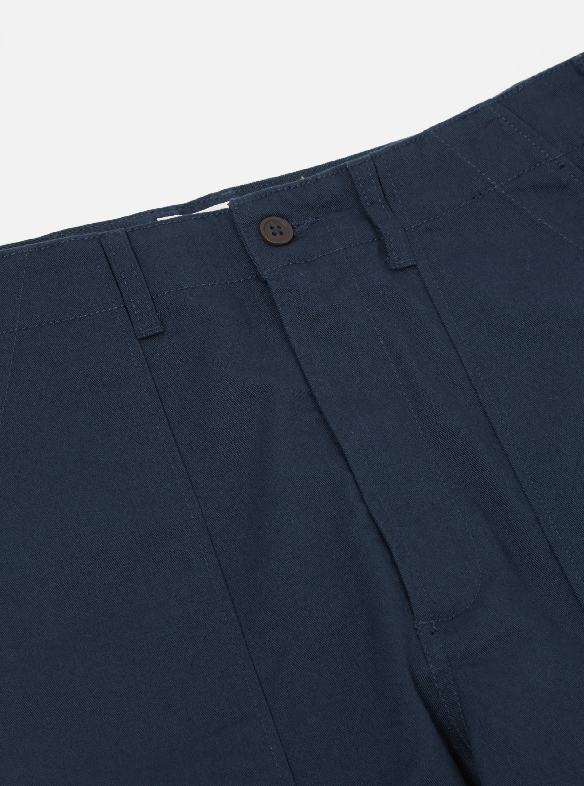 Fashion Fatigue Pant In Navy Twill Men Trousers.