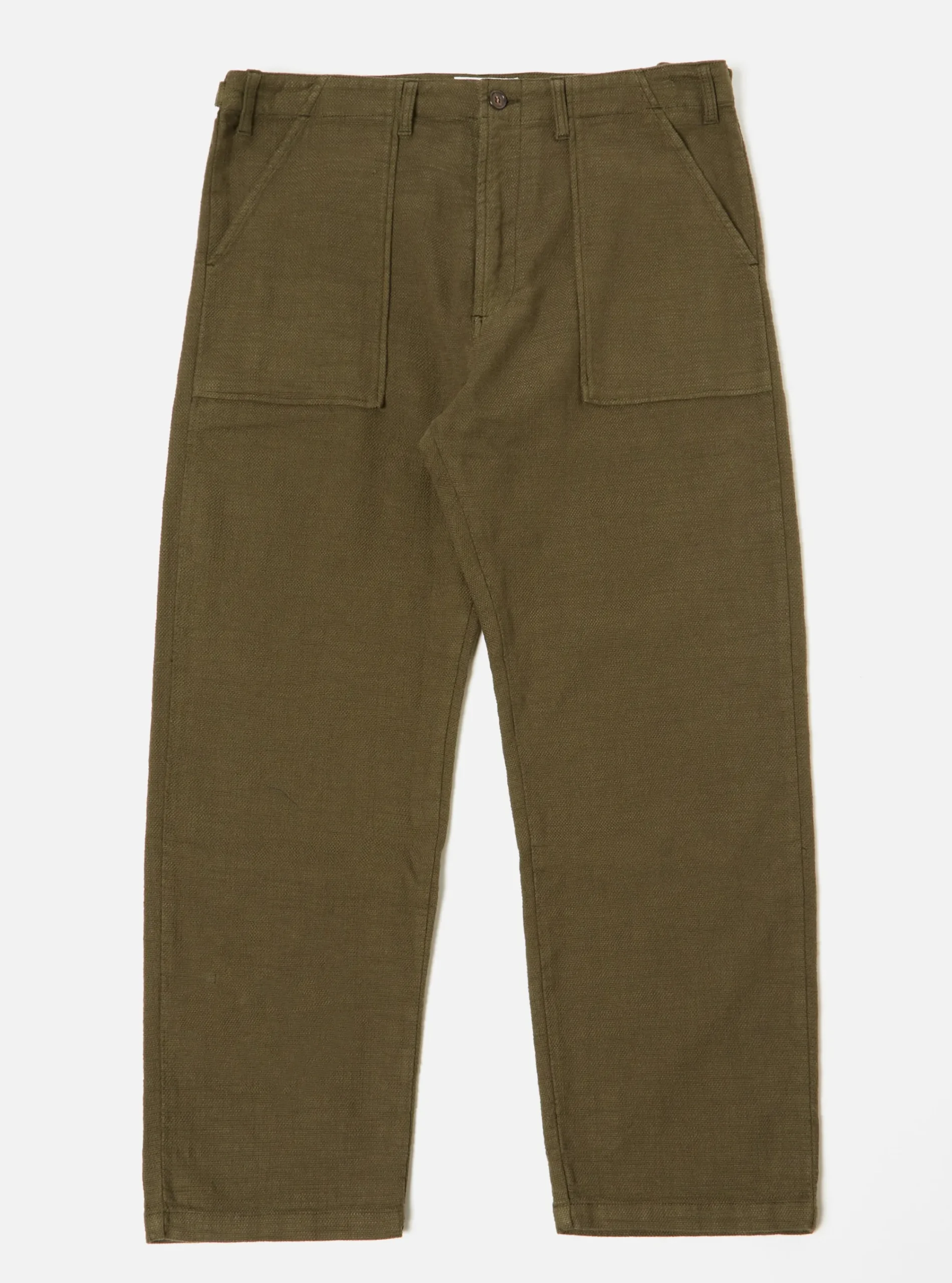 Best Fatigue Pant In Olive Chevron Cotton Men Suiting.