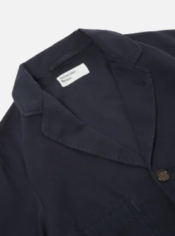 Sale Five Pocket Jacket In Navy Canvas Men Jackets.