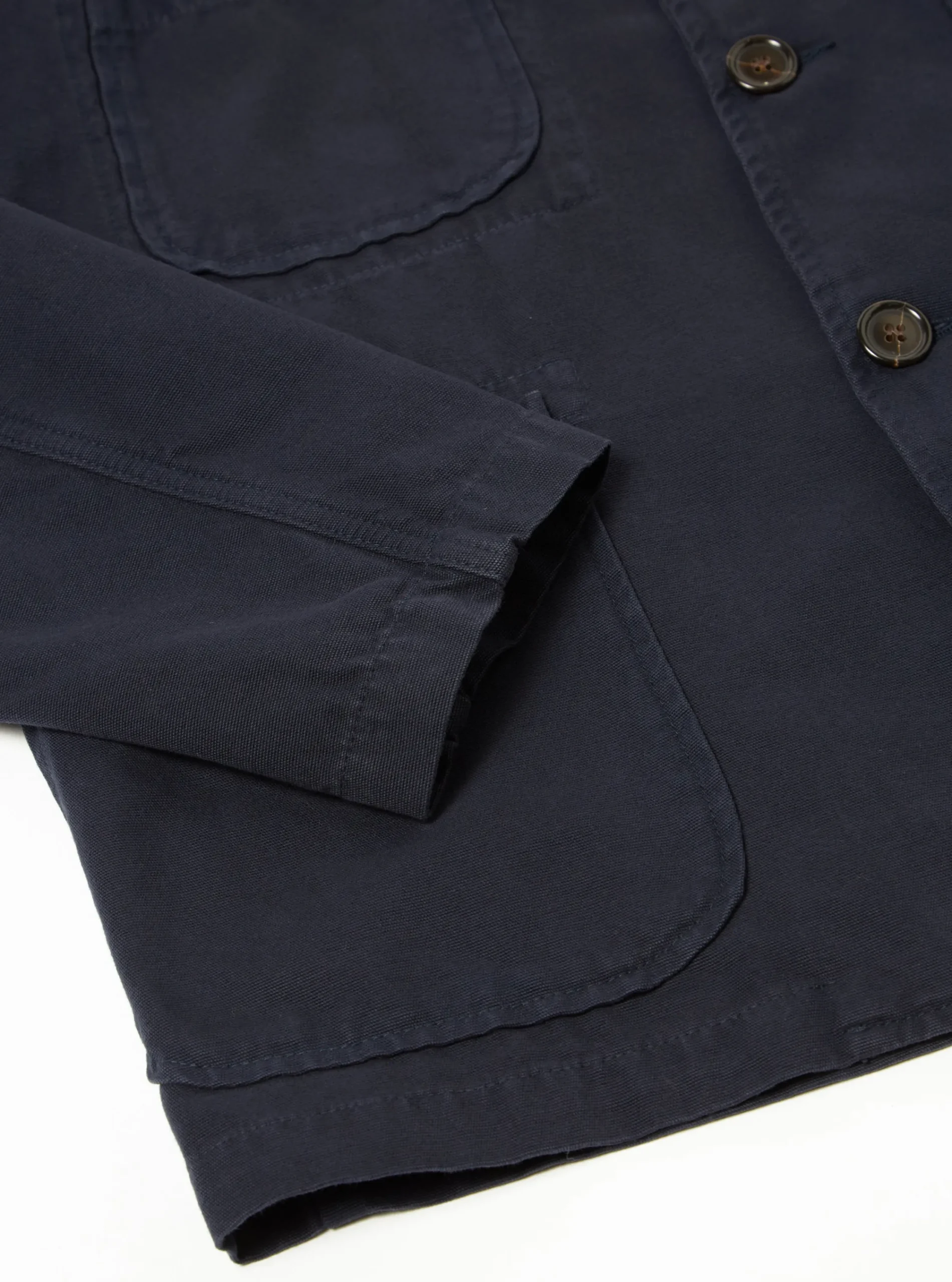 Sale Five Pocket Jacket In Navy Canvas Men Jackets.