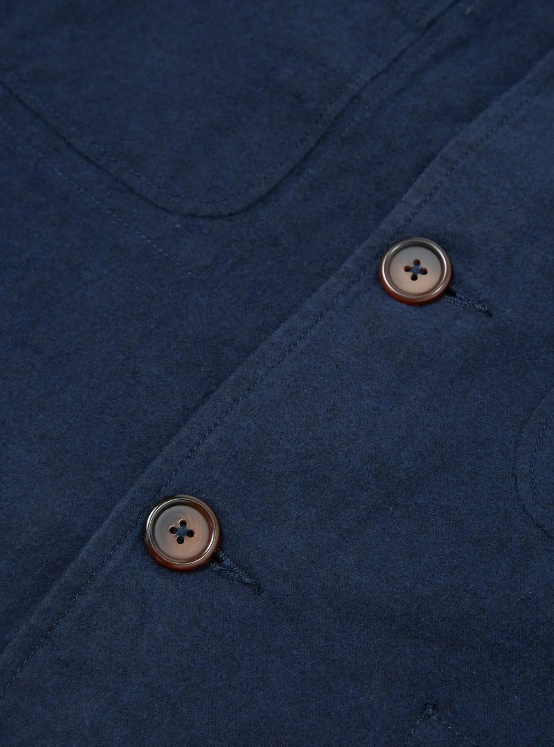 Store Five Pocket Jacket In Navy Nebraska Cotton Men Jackets.