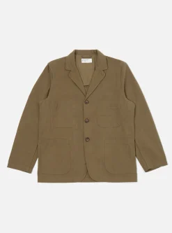 Fashion Five Pocket Jacket In Olive Nebraska Cotton Men Jackets.