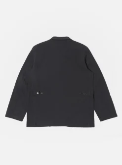 Sale Five Pocket Jacket In Black Winter Twill Men Jackets.