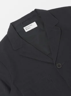 Sale Five Pocket Jacket In Black Winter Twill Men Jackets.