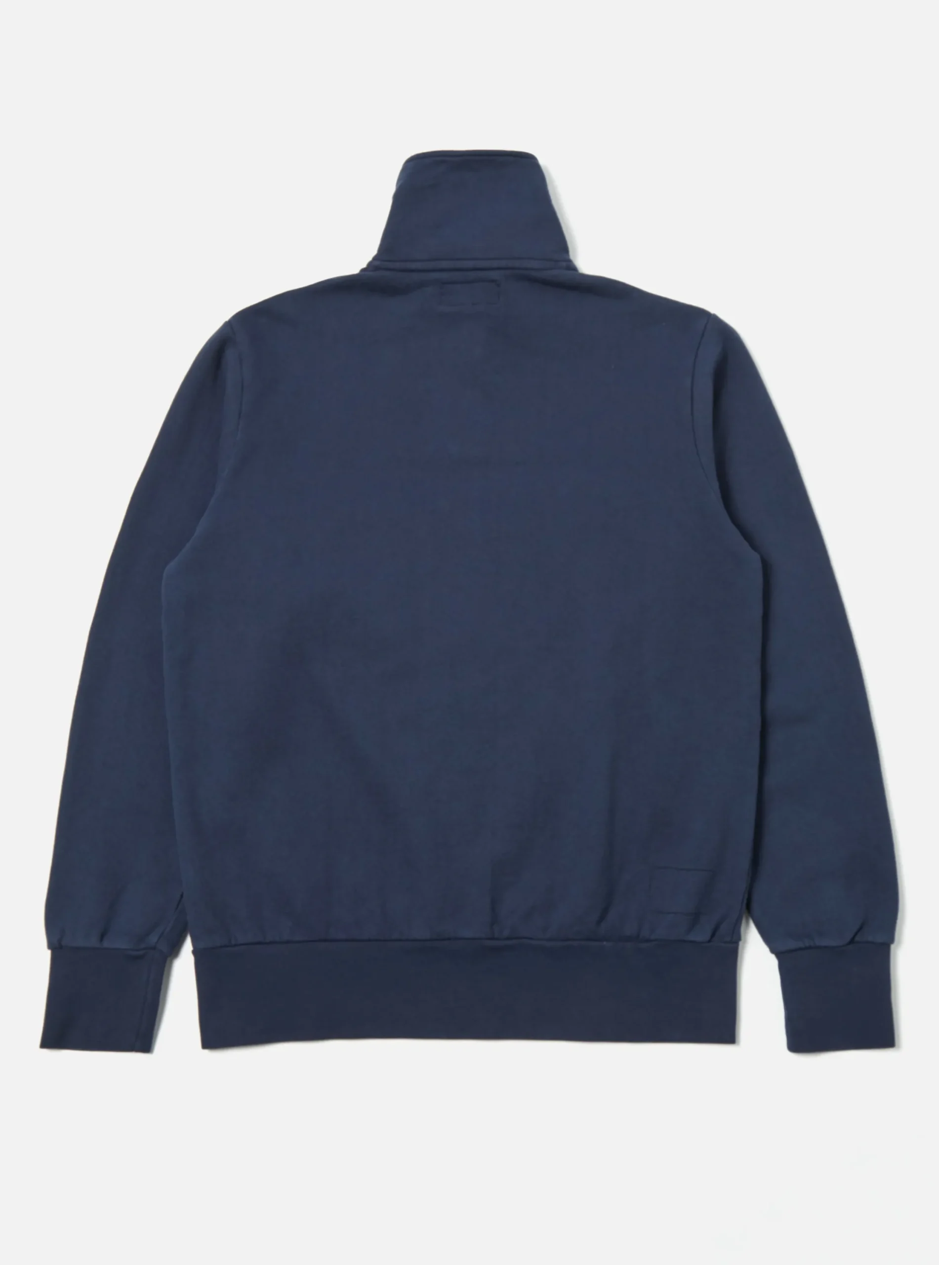 Hot Half Zip Sweatshirt In Navy Dry Handle Brushback Men Tees & Sweats.