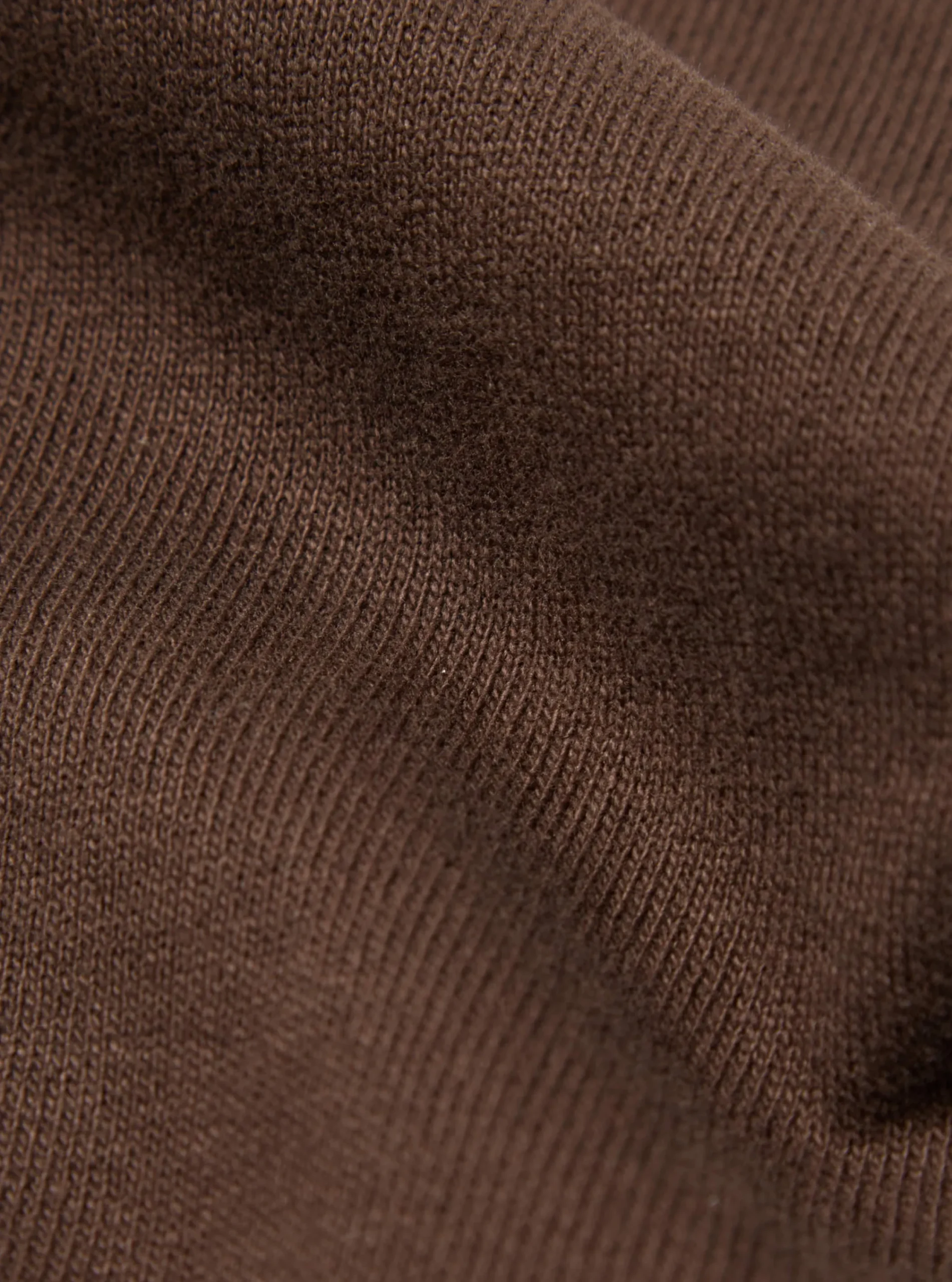 Sale Half Zip Sweatshirt In Brown Dry Handle Brushback Men Tees & Sweats.