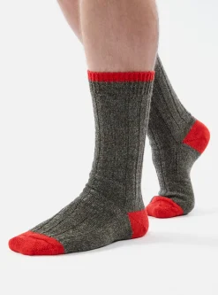 Best Sale Hike Sock In Derby Wool Men Underwear & Socks.