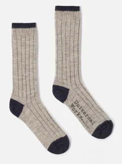 Cheap Hike Sock In Stone Wool Men Underwear & Socks.