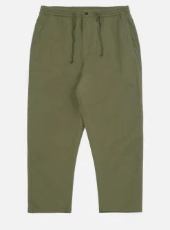 Hot Hi Water Trouser In Light Olive Twill Men Trousers.