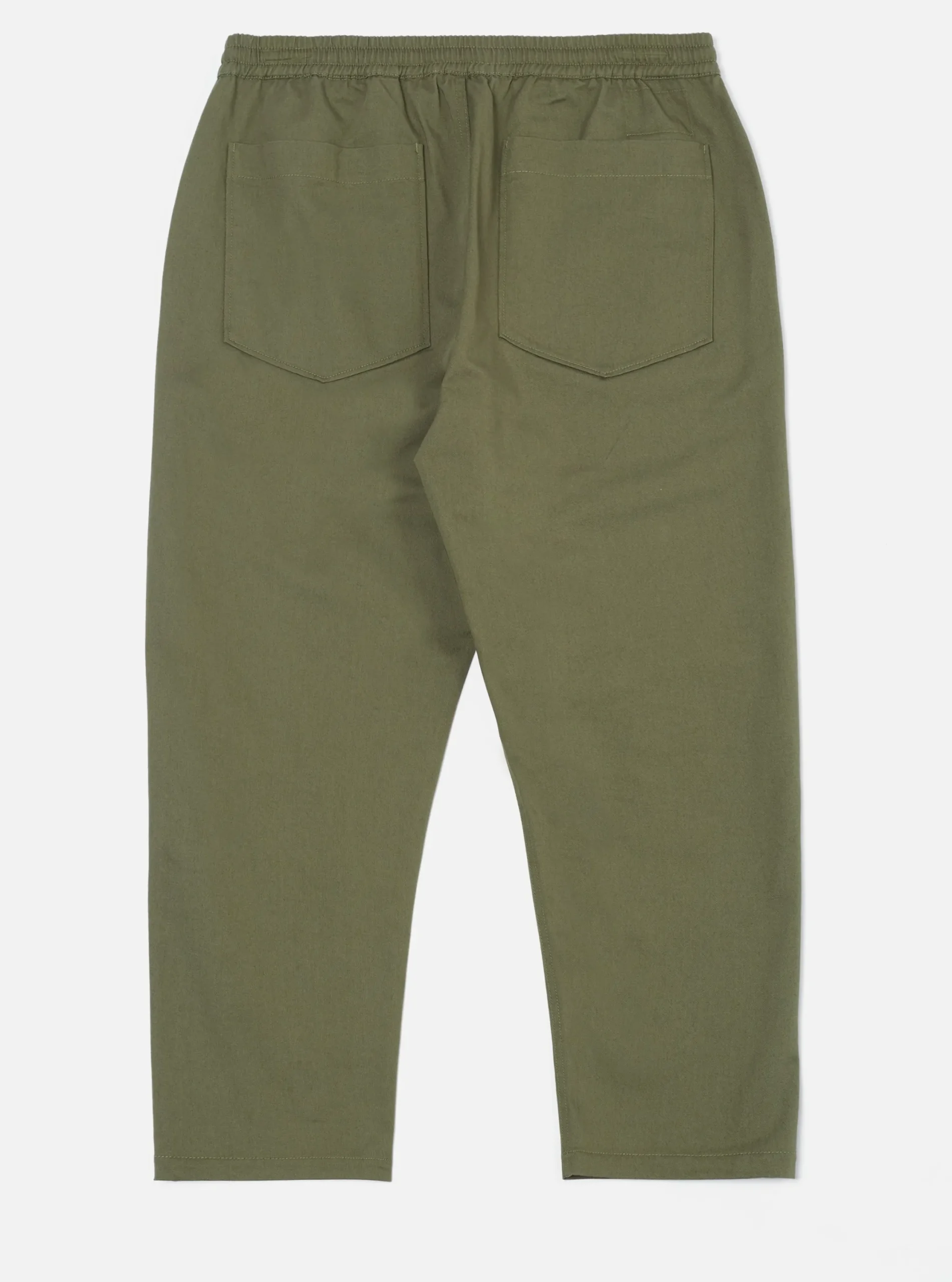 Hot Hi Water Trouser In Light Olive Twill Men Trousers.