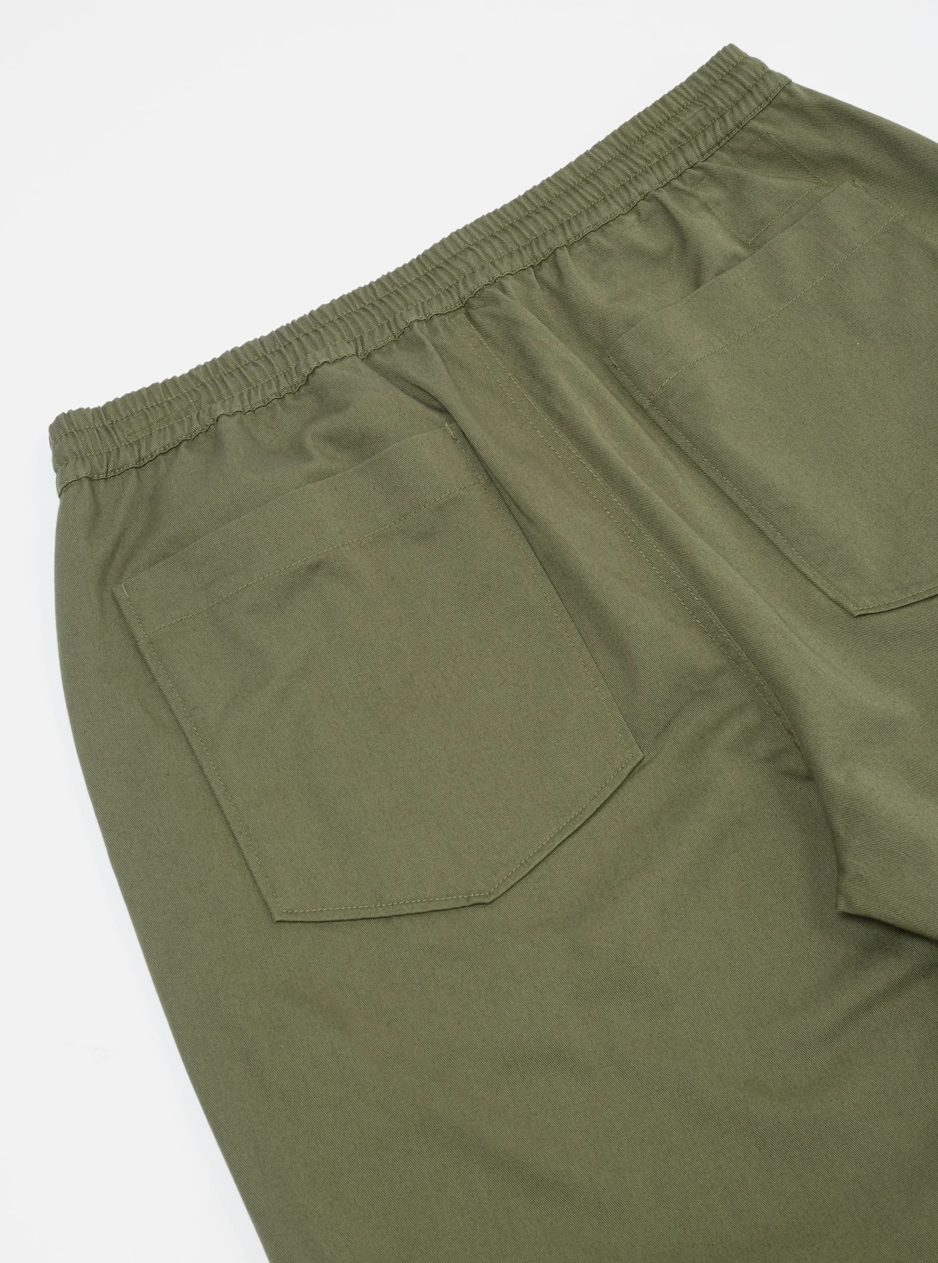 Hot Hi Water Trouser In Light Olive Twill Men Trousers.