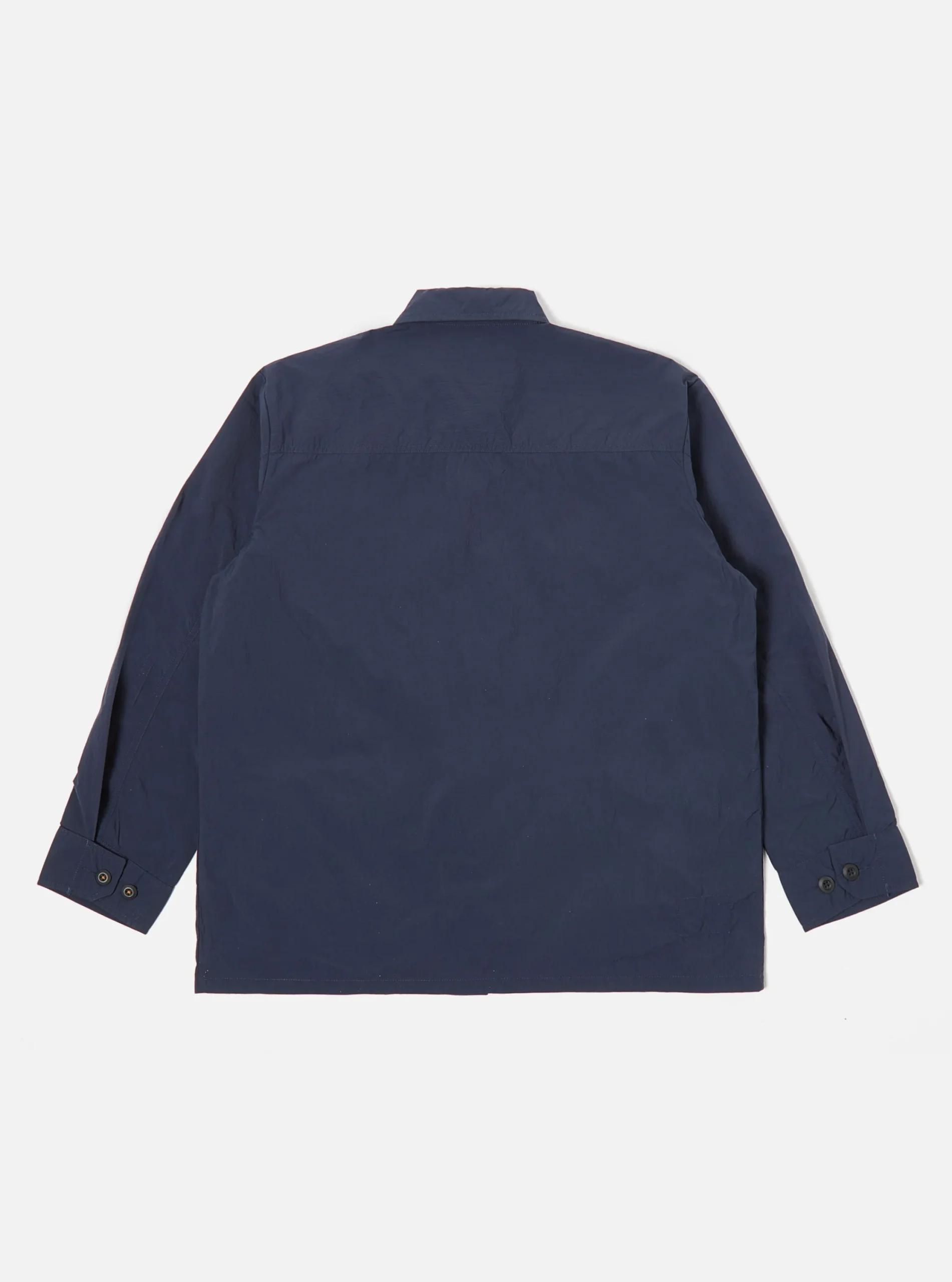 New Jungle Jacket In Navy Recycled Washed Nylon Men Jackets.