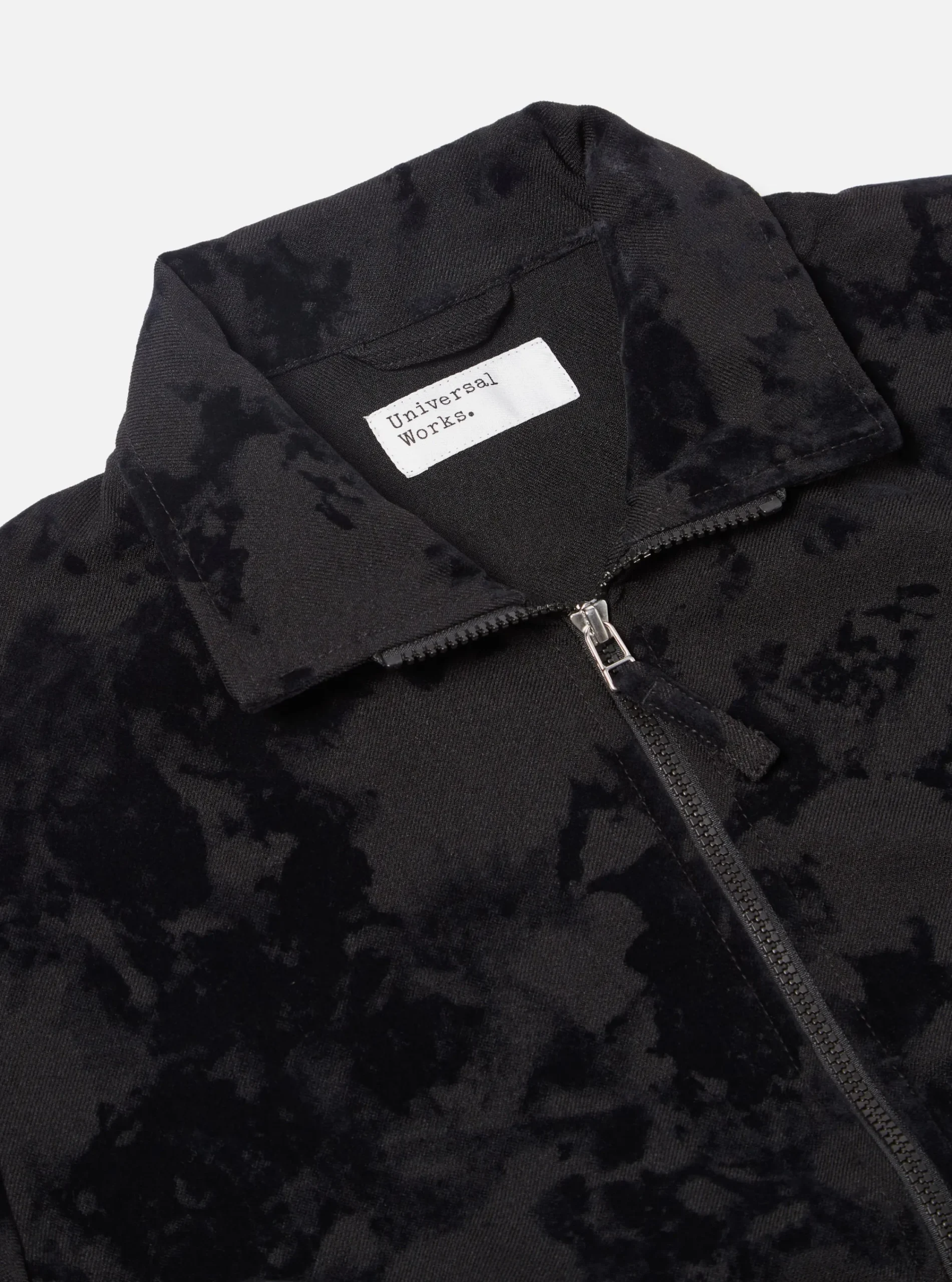Store K Track Top In Black Japanese Flock Camo Men Jackets.