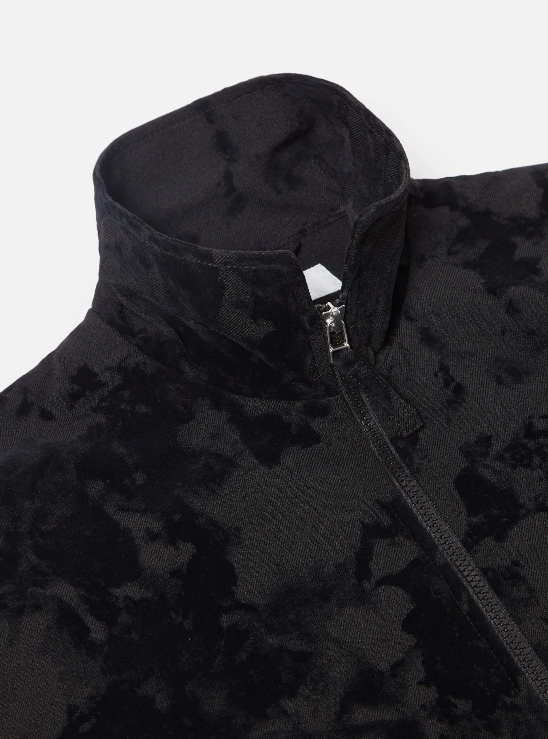 Store K Track Top In Black Japanese Flock Camo Men Jackets.